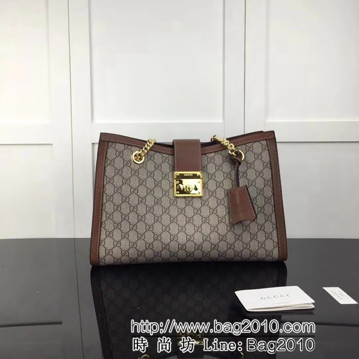 GUCCI古馳原單 新款專櫃品質高仿原單實物實拍479197配棕雙鏈條肩背包 HY1065